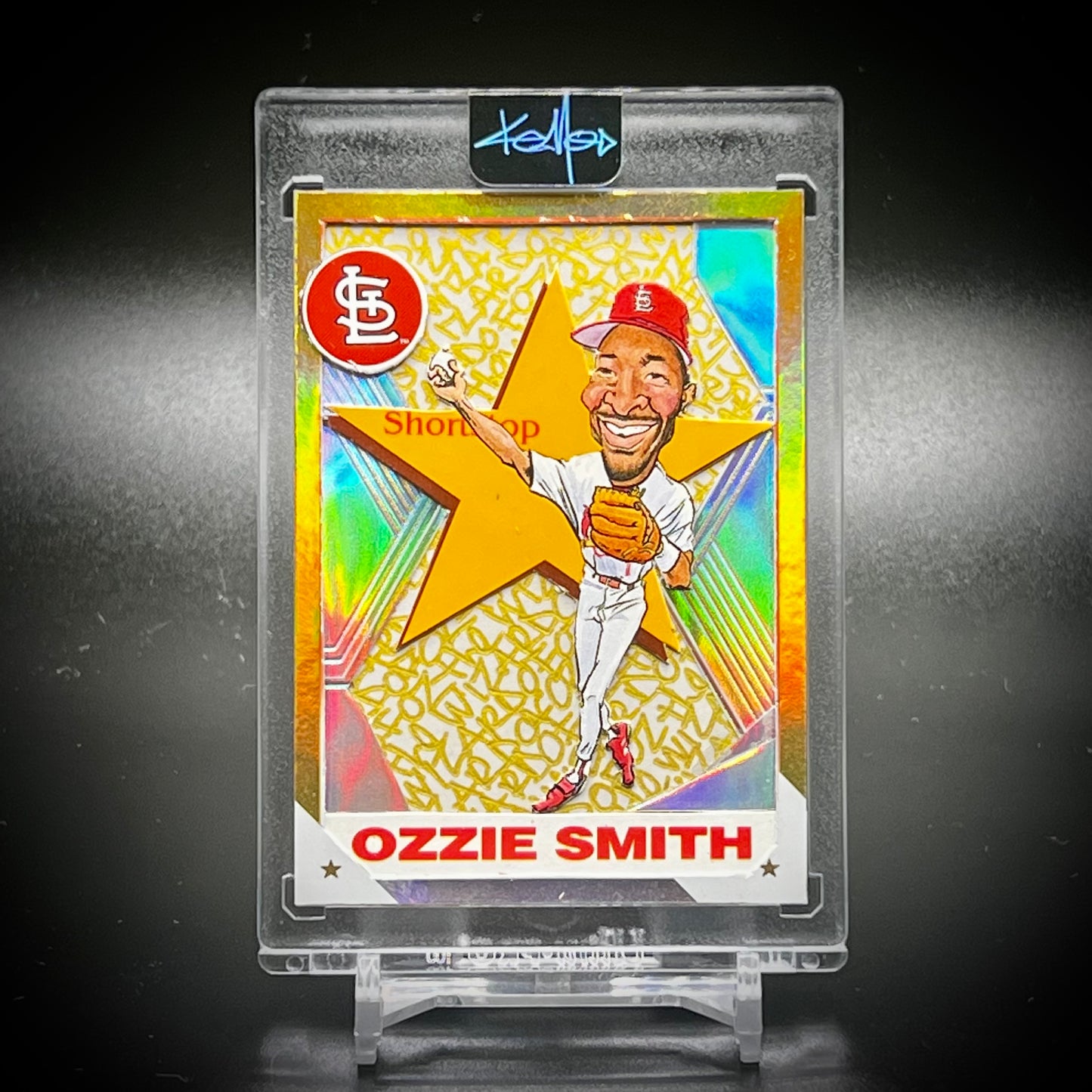 Ozzie Smith “All-Star” Art Card By KEMO